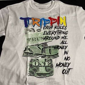 Trippin graphic tee shirt
